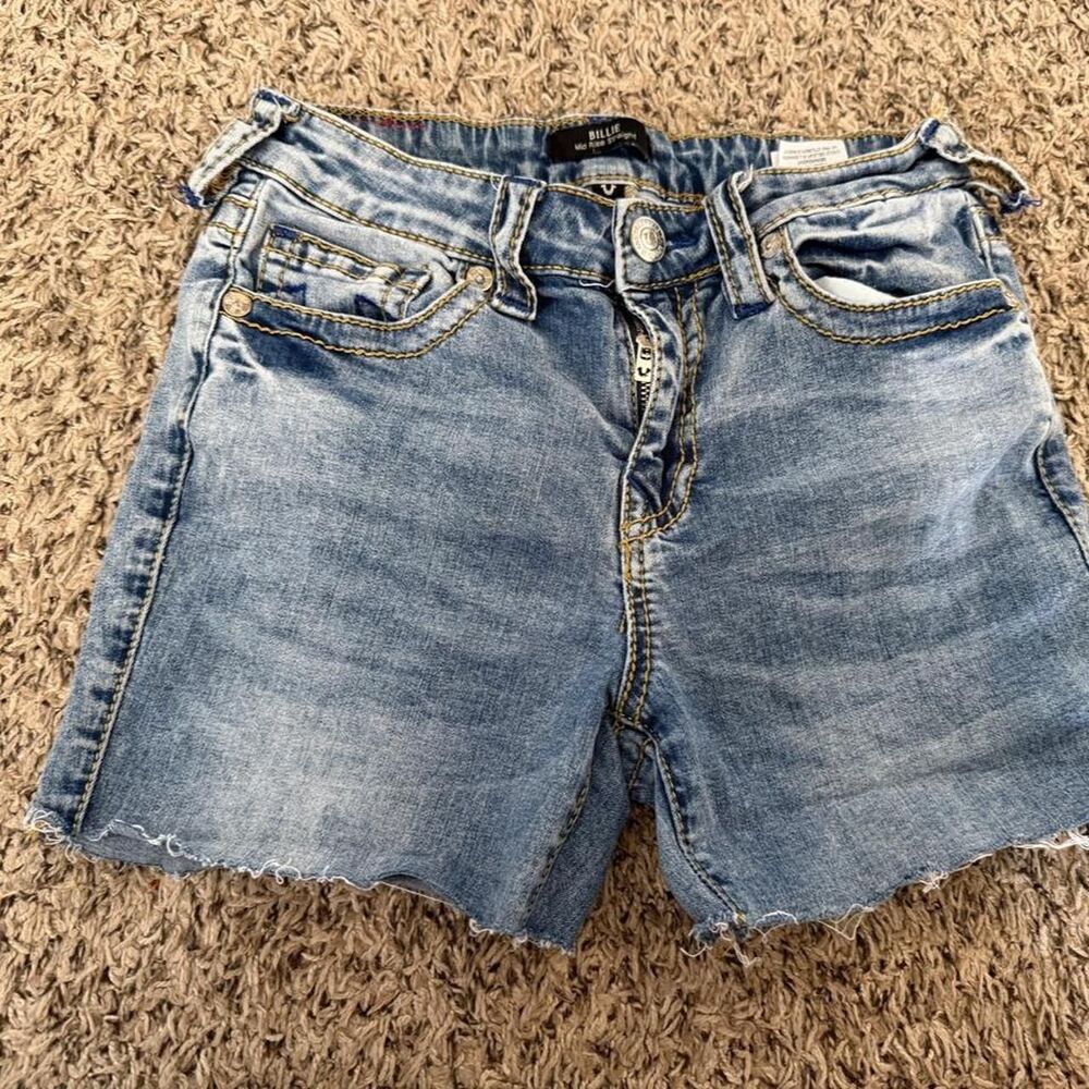 True-religion Women's Blue Shorts